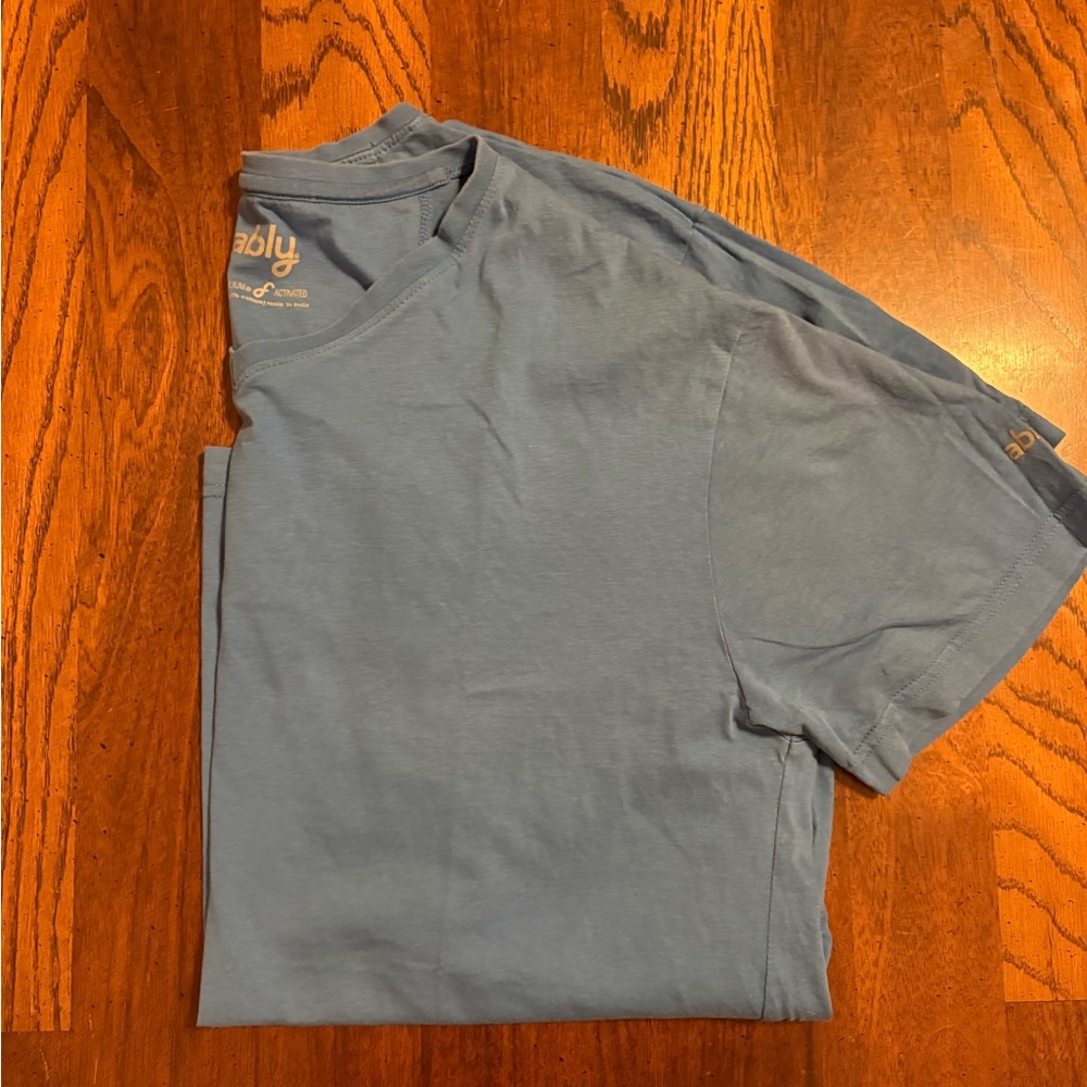 Ably Gray V-Neck T-Shirt - Picture 3 of 3